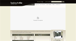 Desktop Screenshot of bellavitatile.com